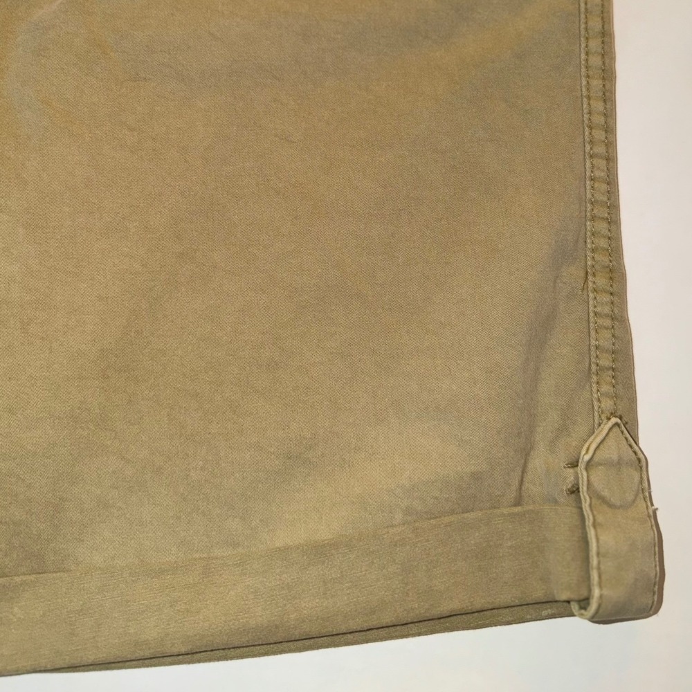 Everyday Khaki Shorts Womens Medium Safari Tan Drawstring Cuffed Stretch Outdoor - Picture 5 of 7